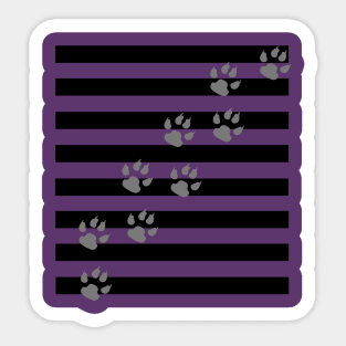 Pawprints Sticker